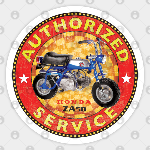 Authorized Service - Honda - Mechanic - Sticker | TeePublic